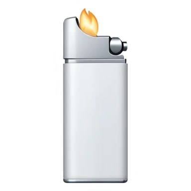 white lighter sticker