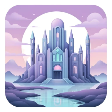 Ghostly Pastel Black Green White Spectral Gloomy Dusky Dystopian Apocalyptic Aesthetic Scenery Deco sticker