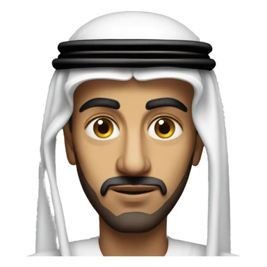 photorealistic  Faisal King of Saudi Arabia serious sticker