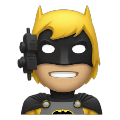 signal batman  sticker