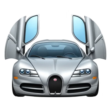 buggati doors open sticker