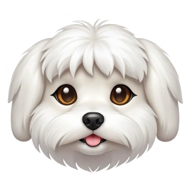 maltese dog sticker