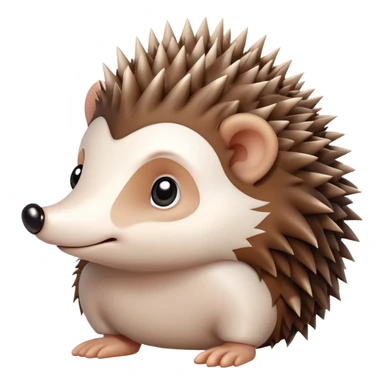 cute baby hedgehog sticker