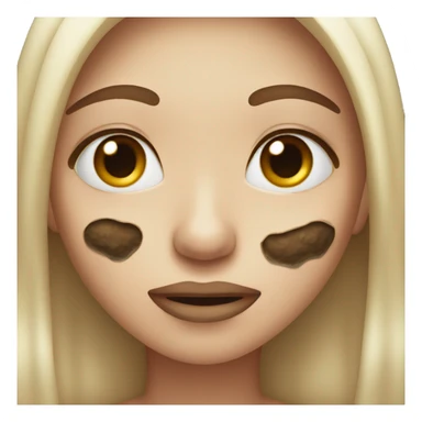 Someone with dry mouth and crusty lips sticker