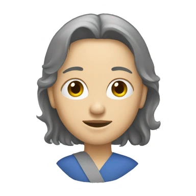 Une personne qui vit dans ses pensées  sticker