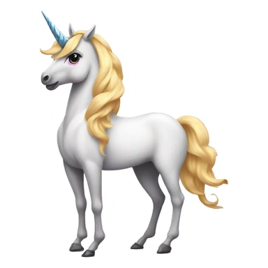 sassy unicorn in heels sticker