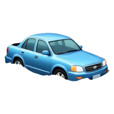 showing a flood disaster scene with strong water waves overflowing streets, partially submerged houses and cars, dark cloudy sky sticker