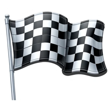 sorayama Chequered flag sticker