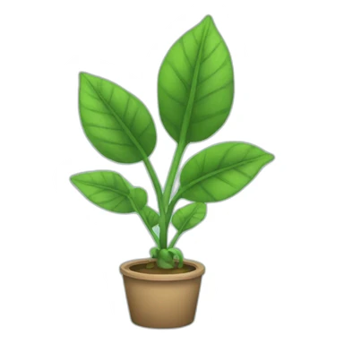 water-plant sticker