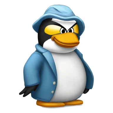 Club penguin sticker