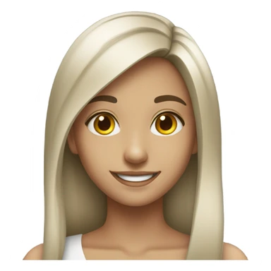 smiling girls on New Years 2025 sticker