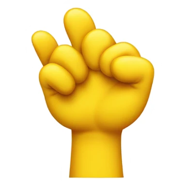 yellow emoji smiling wide with two hands with thumbs up  sticker