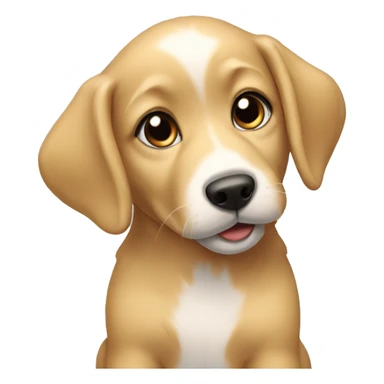 2 golden puppy’s  sticker