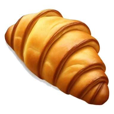 Buttery chocolate filled croissant  sticker