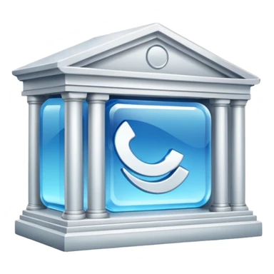 glitter white bank sticker