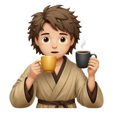 good morning oh no its monday coffeeee sticker