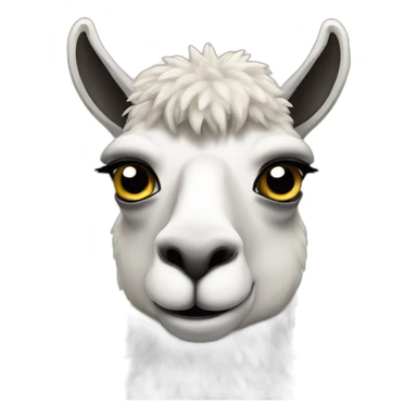 Leet Llama from the future sticker