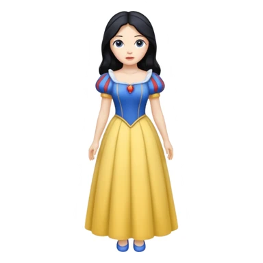 snow white full sticker