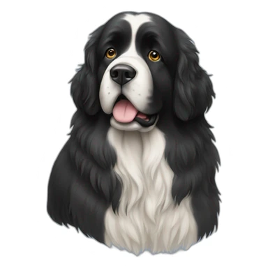 landseer newfoundland sticker