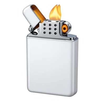 white lighter sticker