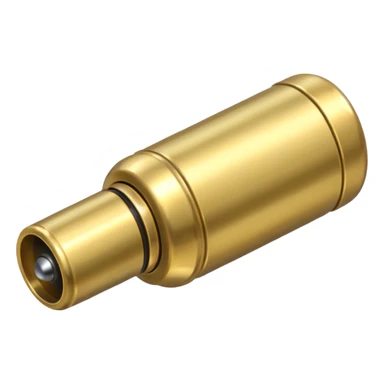a single bullet sligly ratated to the right side sticker