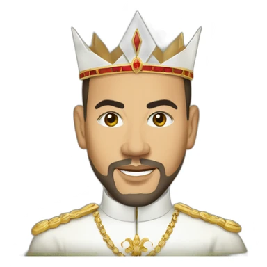 King of Morocco Mohammed VI sticker