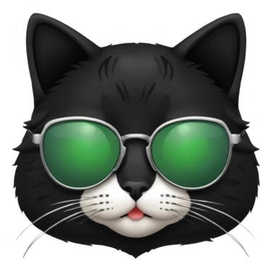 貓咪戴墨鏡 sticker