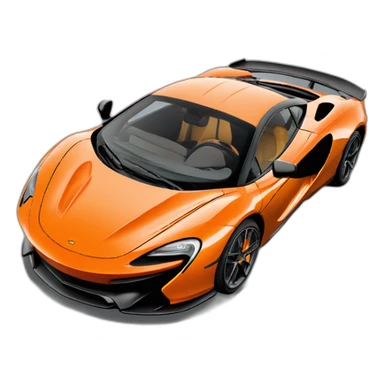 mc laren 760s sticker
