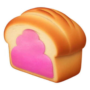 Hot pink bread sticker