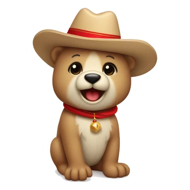 Un osito bebe con sombrero navideño y un letrero de feliz navidad sticker