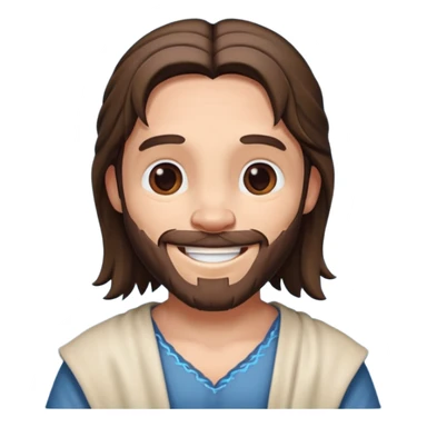 Jesus with stitch sticker