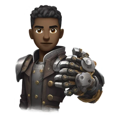 Viktor from Arcane sticker