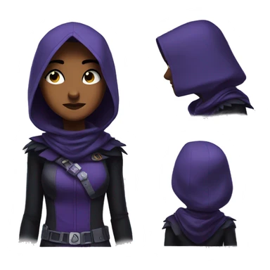 raven teen titans sticker