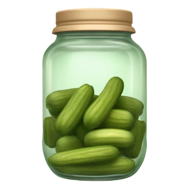 A jar of pickles sticker