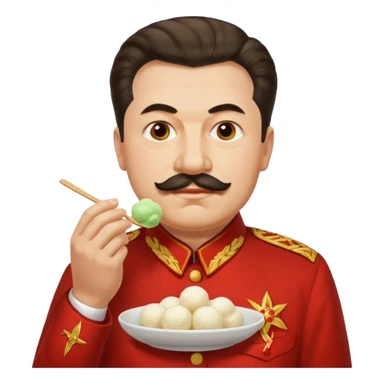 Stalin ăn mochi sticker