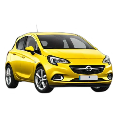 Opel corsa 2018 sticker
