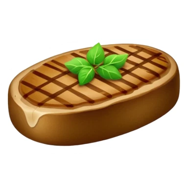 green pork steak sticker