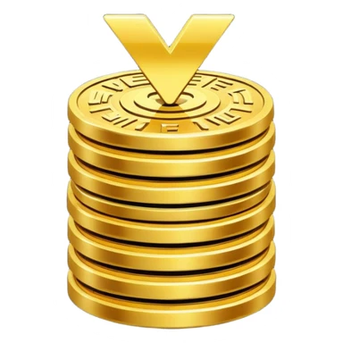 wifi money coin stack sticker