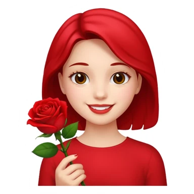 Happy rose day my love ashi sticker