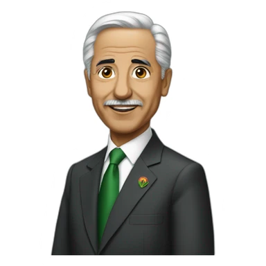algerian president sticker