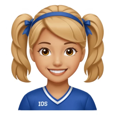 cheerleader sticker