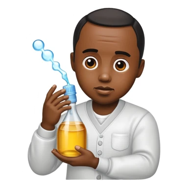 Diddy with baby oil sticker