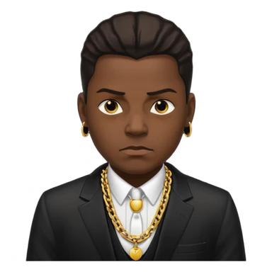 Gangster street king sticker