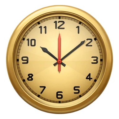 Clock it emoji sticker