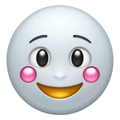 Hazme un emoji de perlas sin caras sticker