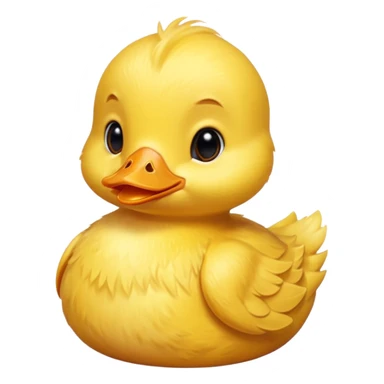 baby duckling sticker
