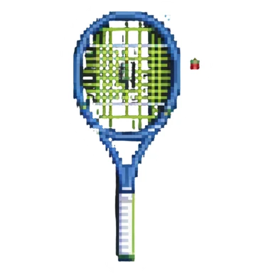 tennis racket sticker