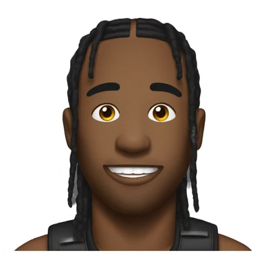make a Travis Scott emoji sticker