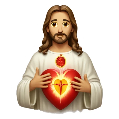 Sacred Heart of Jesus android sticker