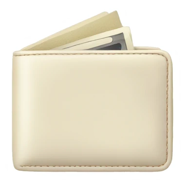 cream Wallet sticker